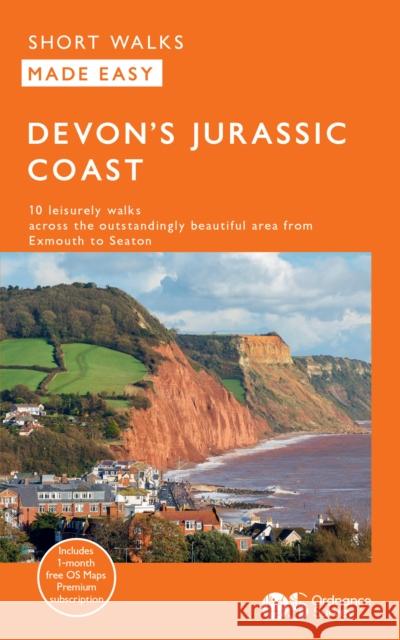 OS Short Walks Made Easy – Devon's Jurassic Coast  9780319093108 Ordnance Survey - książka