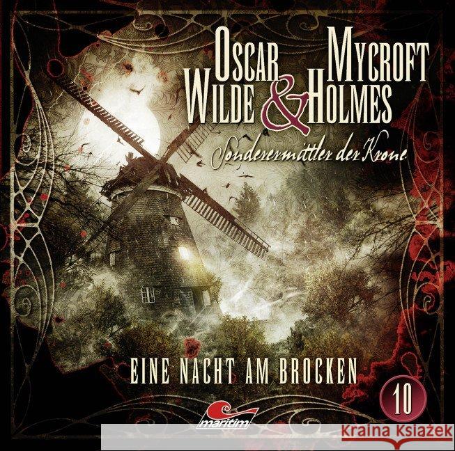 Oscar Wilde & Mycroft Holmes - Eine Nacht am Brocken, Audio-CD : Hörspiel Maas, Jonas 9783785754658 Bastei Lübbe - książka