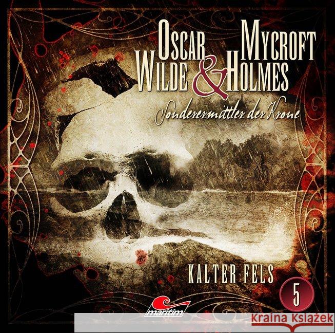 Oscar Wilde & Mycroft Holmes - Kalter Fels. Sonderermittler der Krone, 1 Audio-CD : Hörspiel Maas, Jonas 9783785753248 Bastei Lübbe - książka