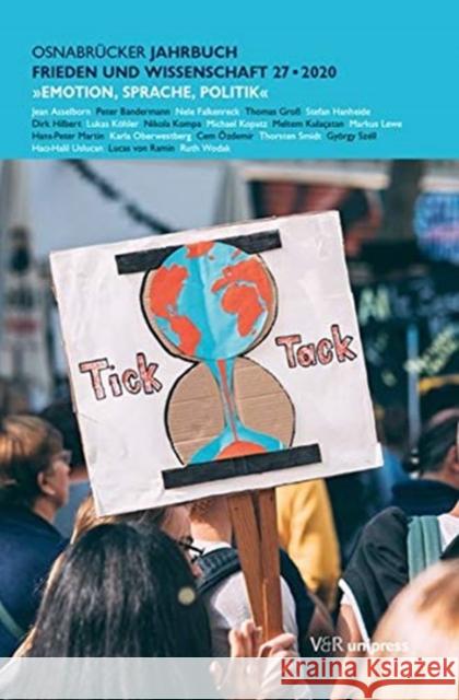 Osnabrucker Jahrbuch Frieden Und Wissenschaft XXVII / 2020: Emotion, Sprache, Politik Prasidentin Der Osnabruck Oberburgermeister D. Stad 9783847112457 V&R Unipress - książka