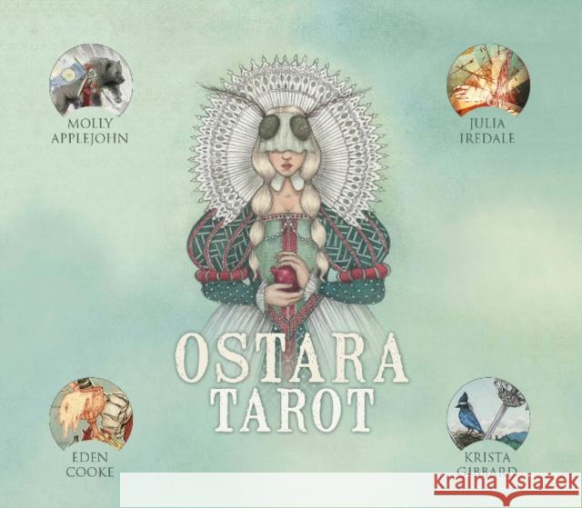Ostara Tarot [With Guidebook] Julia Iredale 9780764352829 Schiffer Publishing Ltd - książka