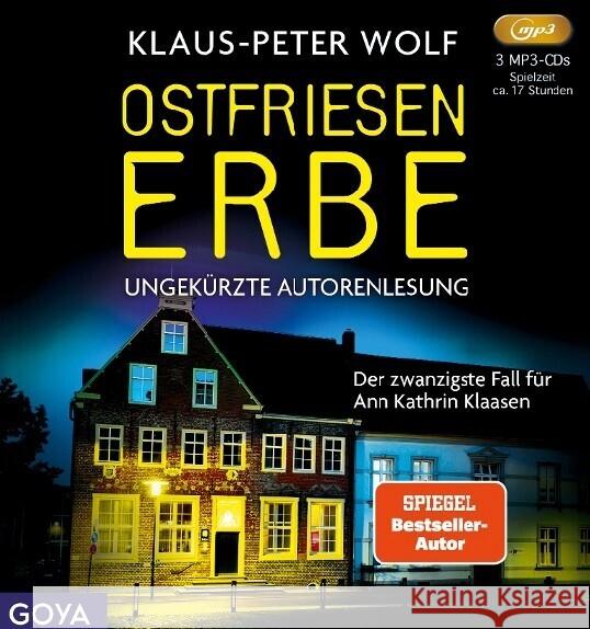 Ostfriesenerbe, 3 MP3-CD Wolf, Klaus-Peter 4029759191056 Goya - książka