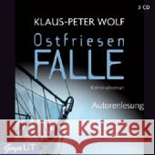 Ostfriesenfalle, 3 Audio-CDs : Autorenlesung Wolf, Klaus-Peter 9783833727191 Jumbo Neue Medien - książka