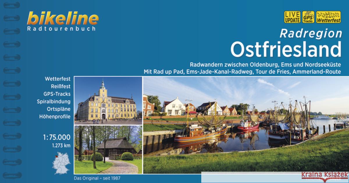 Ostfriesland Radregion: 2022    9783850009959 Verlag Esterbauer - książka