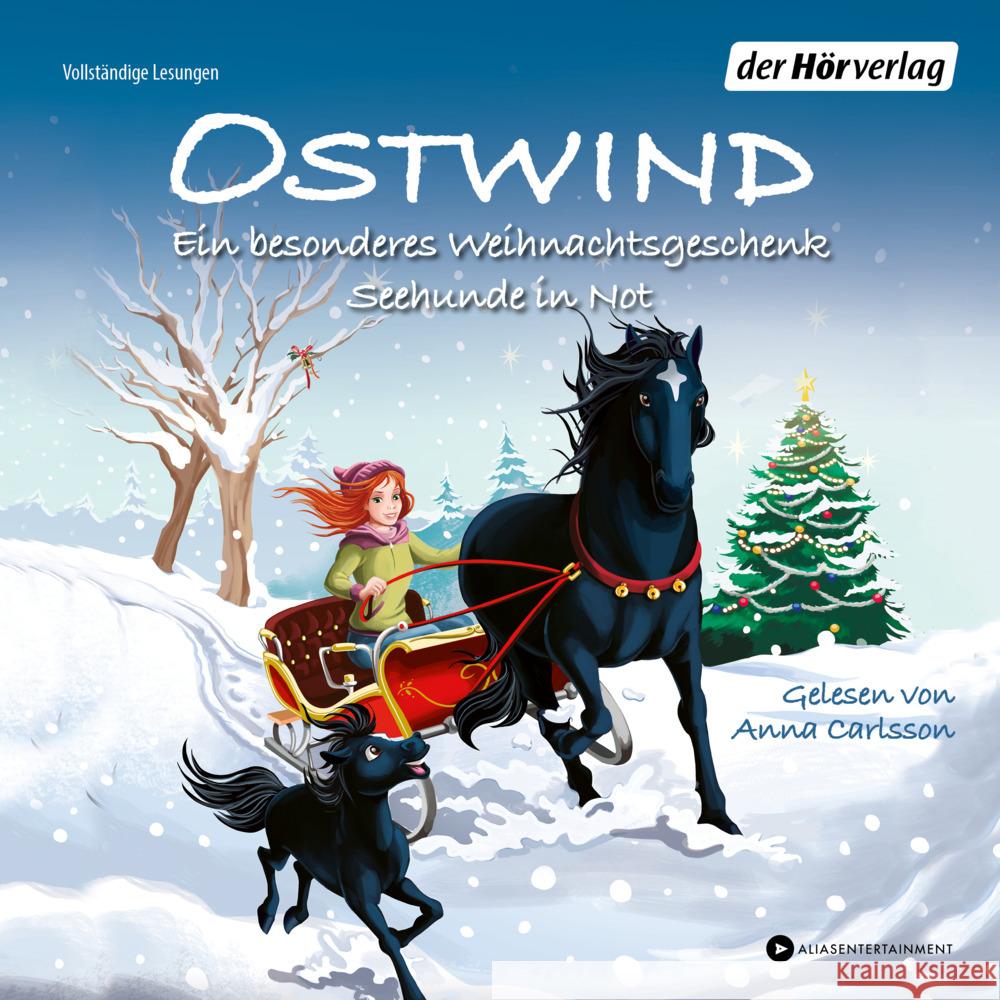 Ostwind. Ein besonderes Weihnachtsgeschenk & Seehunde in Not, 1 Audio-CD Thilo 9783844546446 DHV Der HörVerlag - książka