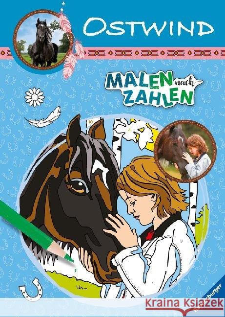 Ostwind: Malen nach Zahlen  9783473491698 Ravensburger Verlag - książka