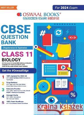 Oswaal CBSE Class 11 Biology Question Bank (2024 Exam) Oswaal Editorial Board   9789356349216 Oswaal Books and Learning Pvt Ltd - książka