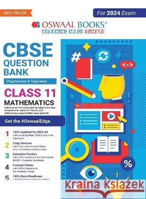 Oswaal CBSE Class 11 Mathematics Question Bank (2024 Exam) Oswaal Editorial Board   9789356349223 Oswaal Books and Learning Pvt Ltd - książka