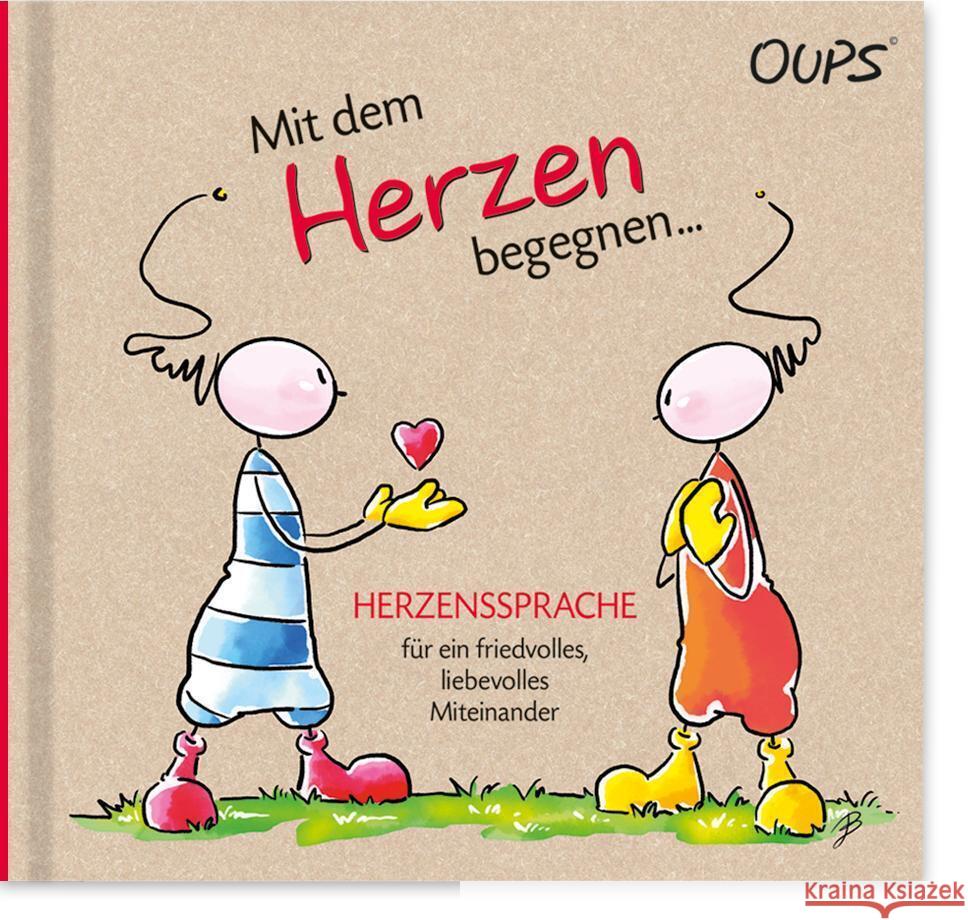 Oups Buch - Mit dem Herzen begegnen... Miller, Astrid, Hörtenhuber, Kurt 9783903175358 WerteArt - książka