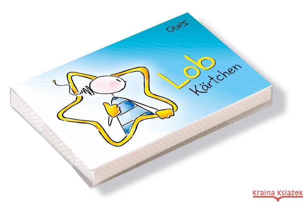 Oups Kärtchenbox - Lob Kärtchen Hörtenhuber, Kurt 9120077941134 WerteArt - książka