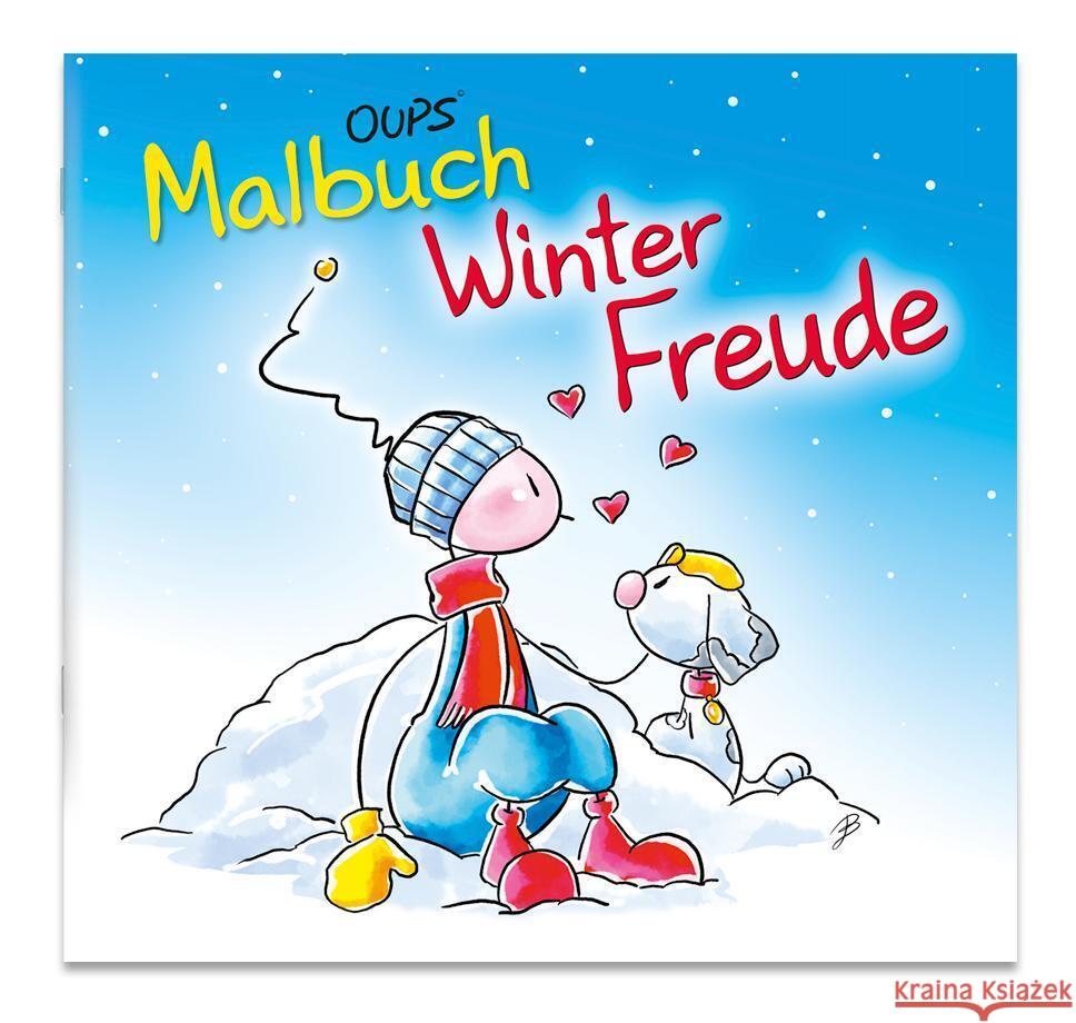 Oups Malbuch - WinterFreude Hörtenhuber, Kurt 9783903175464 WerteArt - książka