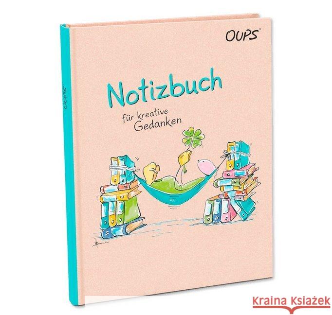 Oups-Notizbuch - türkis : für kreative Gedanken Hörtenhuber, Kurt 9120077940274 WerteArt - książka