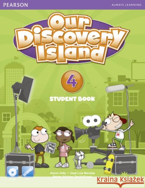 Our Discovery Island American Edition Students' Book with CD-rom 4 Pack Jose Morales 9781447900641 Pearson Education Limited - książka