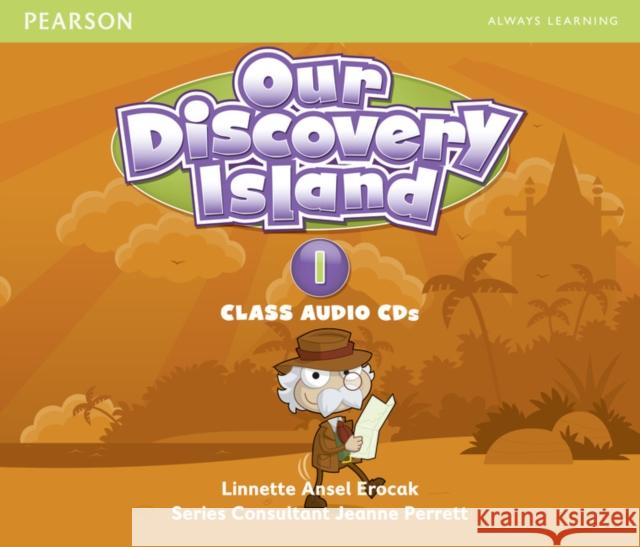 Our Discovery Island Level 1 Audio CD Erocak, Linnette 9781408238479 Our Discovery Island - książka