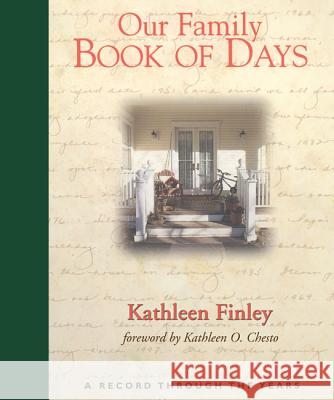 Our Family Book of Days Kathleen Finley Kathleen O. Chesto 9781610977739 Wipf & Stock Publishers - książka