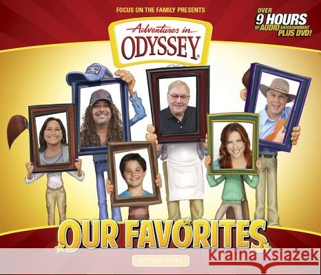 Our Favorites: Actors' Picks [With DVD] - audiobook Aio Team 9781589977662 Focus - książka