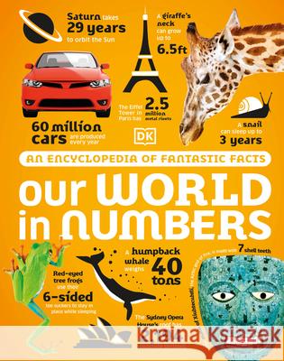 Our World in Numbers DK 9780744028911 DK Publishing (Dorling Kindersley) - książka