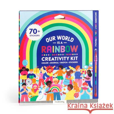 Our World is a Rainbow Creativity Kit Mudpuppy 9780735380431 Galison - książka