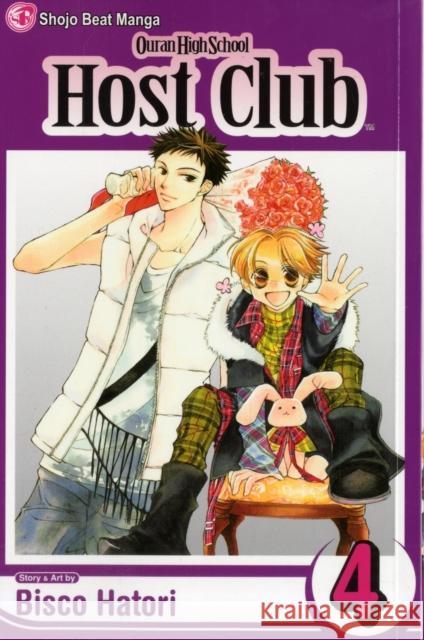 Ouran High School Host Club, Vol. 4 Bisco Hatori Bisco Hatori 9781421501925 Viz Media - książka