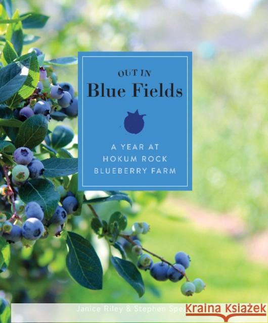 Out in Blue Fields: A Year at Hokum Rock Blueberry Farm Janice Riley Stephen Spear 9780764354533 Schiffer Publishing - książka