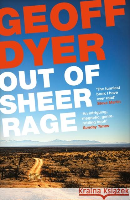 Out of Sheer Rage: In the Shadow of D. H. Lawrence Geoff Dyer 9781782115137 CANONGATE BOOKS - książka