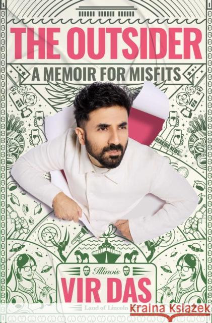 Outsider: A Memoir for Misfits Vir Das 9781668066324 Simon & Schuster - książka