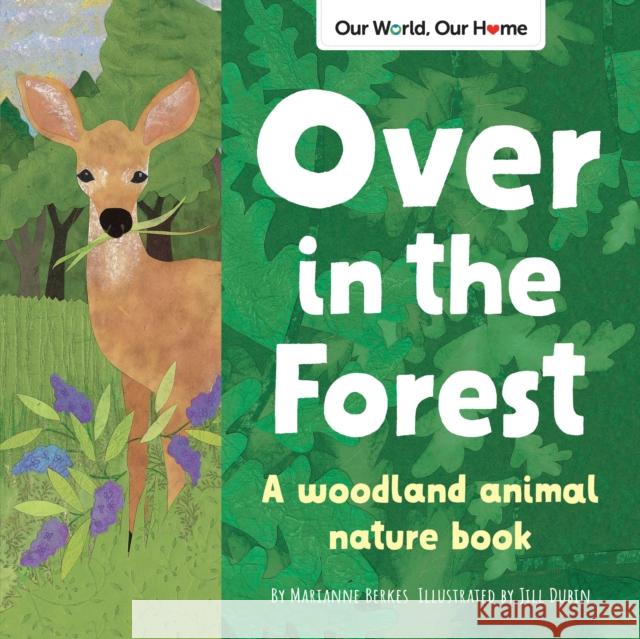 Over in the Forest: A Woodland Animal Nature Book Berkes, Marianne 9781728243542 Dawn Publications (CA) - książka