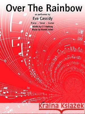 OVER THE RAINBOW Eva Cassidy 9780571527908 FABER MUSIC - książka