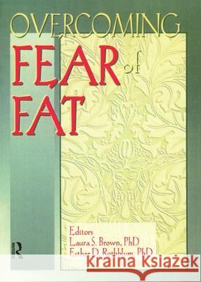Overcoming Fear of Fat Laura S. Brown 9780866569545 Haworth Press - książka