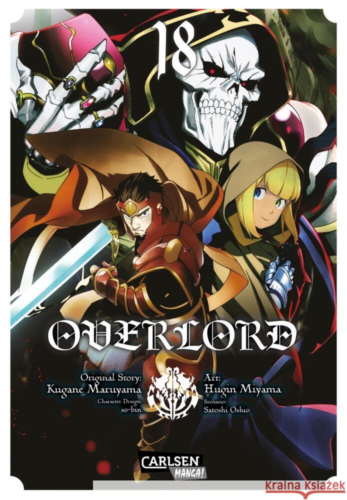 Overlord 18 Miyama, Hugin, Maruyama, Kugane 9783551801111 Carlsen Manga - książka