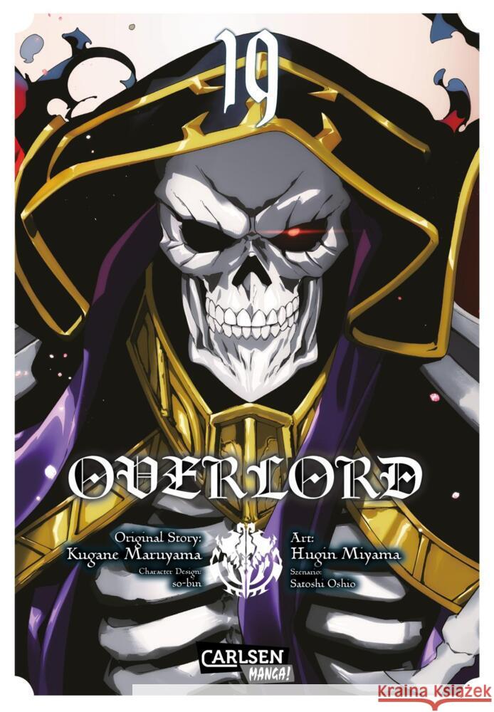 Overlord 19 Miyama, Hugin, Maruyama, Kugane 9783551802774 Carlsen Manga - książka