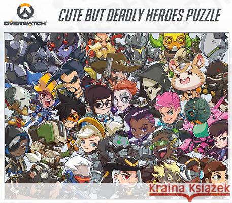 Overwatch: Cute But Deadly Heroes Puzzle Blizzard Entertainment 9781945683916 Blizzard Entertainment - książka