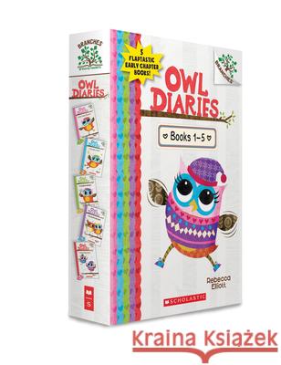 Owl Diaries, Books 1-5: A Branches Box Set Rebecca Elliott Rebecca Elliott 9781338144314 Scholastic Inc. - książka