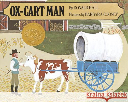 Ox-Cart Man Donald Hall Barbara Cooney 9780140504415 Puffin Books - książka