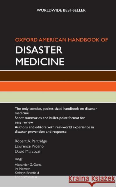 Oxford American Handbook of Disaster Medicine Robert A. Partridge Lawrence Proano David Marcozzi 9780195379068 Oxford University Press, USA - książka