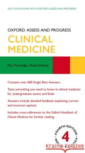 Oxford Assess and Progress: Clinical Medicine  9780192868411 Oxford University Press - książka