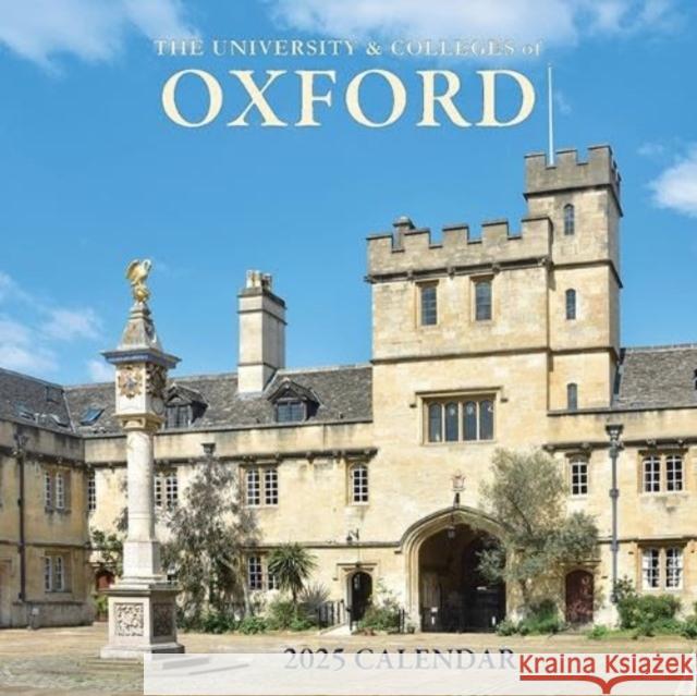 Oxford Colleges Large Calendar - 2025 Chris Andrews 9781912584987 Chris Andrews Publications Ltd - książka