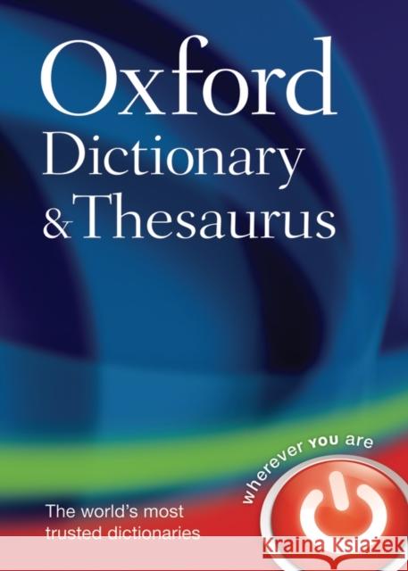 Oxford Dictionary and Thesaurus Oxford Languages 9780199230884 Oxford University Press - książka