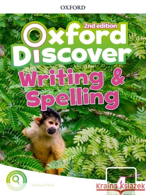Oxford Discover 2e Level 4 Writing and Spelling Book Koustaff 9780194052825 Oxford University Press - książka