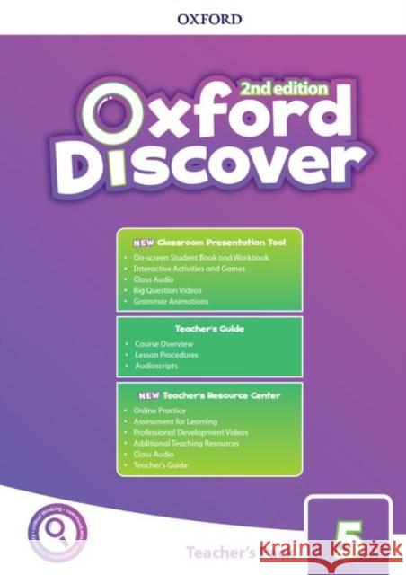 Oxford Discover 2e Level 5 Teachers Pack Koustaff 9780194054003 Oxford University Press - książka