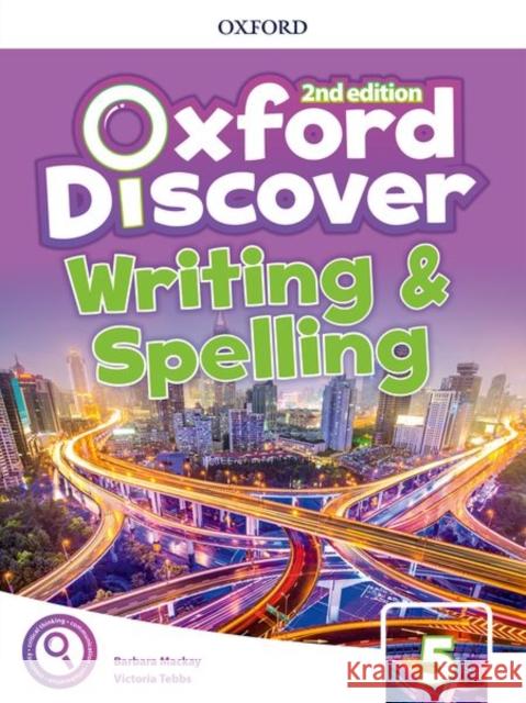 Oxford Discover 2e Level 5 Writing and Spelling Book Koustaff 9780194052870 Oxford University Press - książka