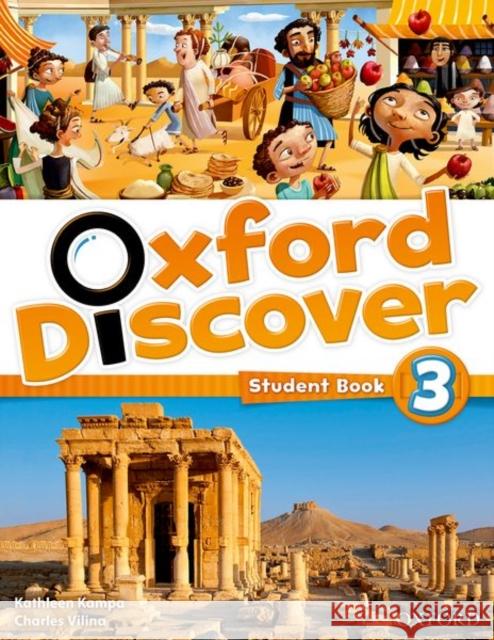 Oxford Discover: 3: Student Book Kampa Kathleen Vilina Charles 9780194278713 Oxford University Press - książka