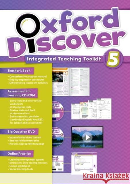 Oxford Discover 5 Integrated Teaching Toolkit Pack Koustaff 9780194278225 Oxford University Press - książka