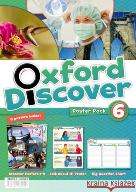 Oxford Discover 6 Posters Koustaff 9780194279222 Oxford University Press - książka