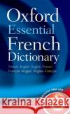 Oxford Essential French Dictionary Oxford Languages 9780199576388 Oxford University Press