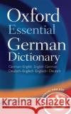 Oxford Essential German Dictionary Oxford Languages 9780199576395 Oxford University Press