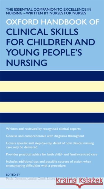 Oxford Handbook of Clinical Skills for Children's and Young People's Nursing Paula Dawson 9780199593460  - książka