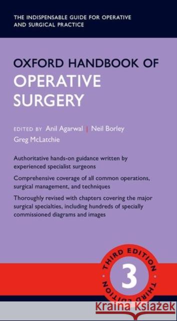 Oxford Handbook of Operative Surgery  9780199608911 Oxford University Press - książka