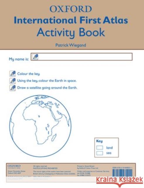 Oxford International First Atlas Activity Book 0; 0; 0 9780198480211 OUP Oxford - książka