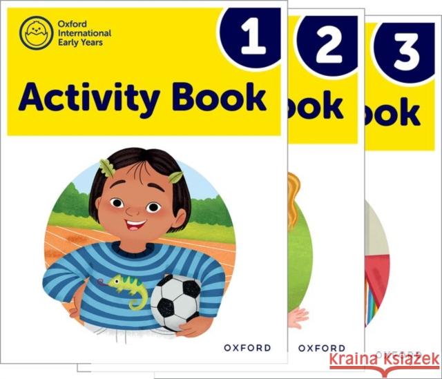 Oxford International Pre-Primary Programme: Activity Books 1-3 Pack Cowley  9781382032575  - książka